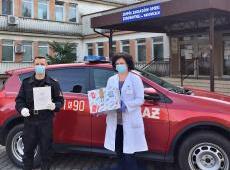 Akcja społeczna "Strażacy - Medykom" – wsparcie Szpitala Powiatowego w Wadowicach przez strażaków i pracowników cywilnych Komendy Powiatowej PSP w Wadowicach oraz członków ochotniczych straży pożarnych z terenu gmin Andrychów  i Wieprz.