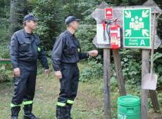 Strażacy w Małopolsce czuwają nad bezpieczeństwem harcerzy