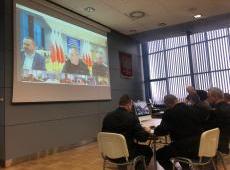 Strażacy w Małopolsce w pełni wykorzystują nowoczesne rozwiązanie jakim jest system wideokonferencji